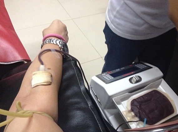 Donating Blood to the Philippine Red Cross