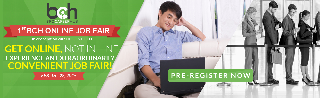 Find Your Dream Job at Philippinesâ€™ FIRST EVER ONLINE JOB FAIR!