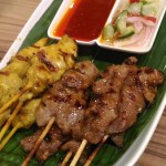 BKK Express Chicken Satay and Pork BBQ