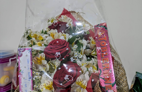 Chocolate bouquet valentines