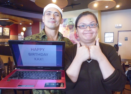 Robin Padilla Starbucks Birthday Greeting