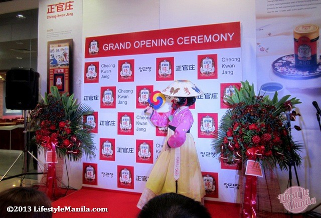 Korean Red Ginseng Grand Opening