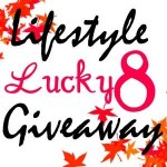 Lucky 8 Entry Button - Lucky 8 Lifestyle Giveaway