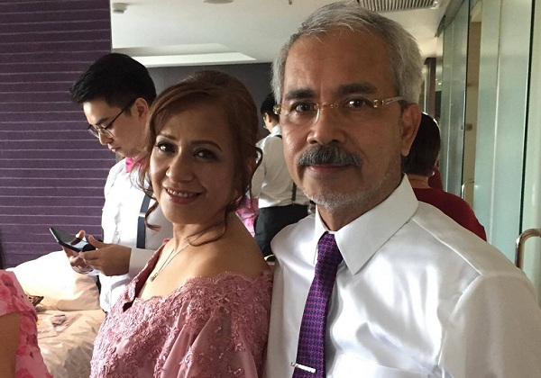 Mom and Dad at BayLeaf Intramuros