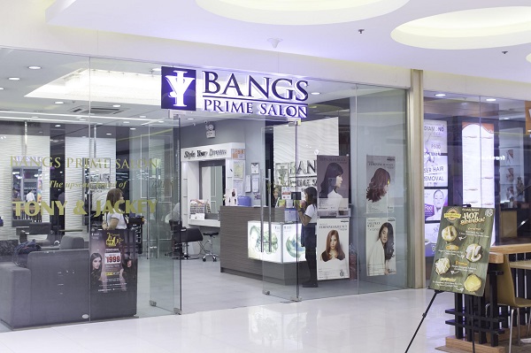 Bangs Prime Salon SM Marikina Branch StoreFront